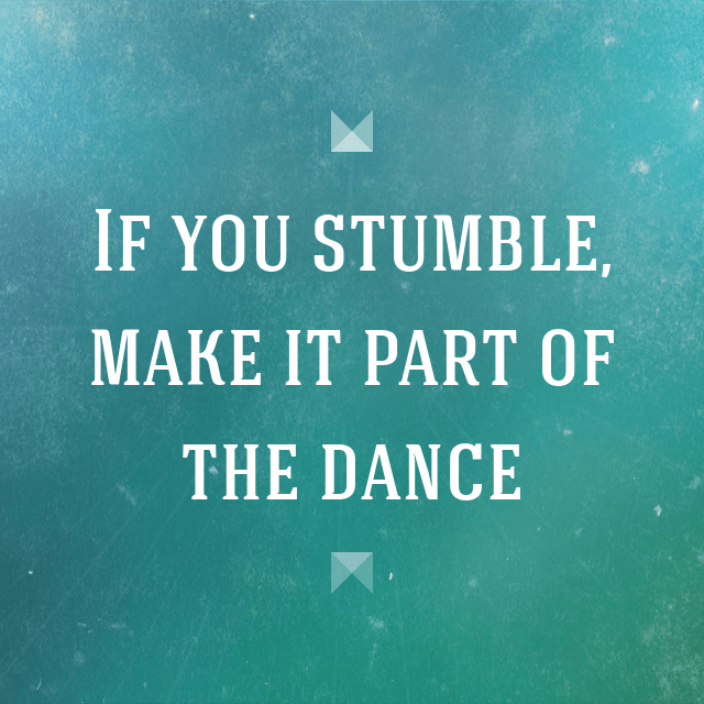 Learning to dance,&nbsp;again