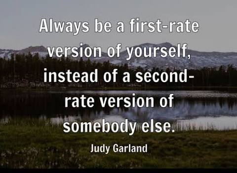Add more by being yourself